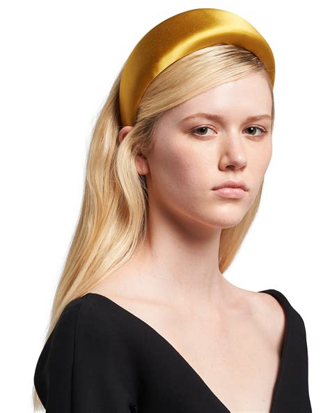 prada satin headband|prada headbands uk.